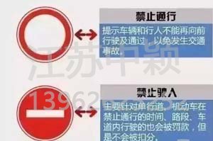 以下道路交通標志老司機都不一定知道？90%人都會混淆！